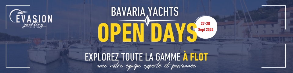 OPEN DAYS Bavaria Yachts - 27 et 28 septembre 2024